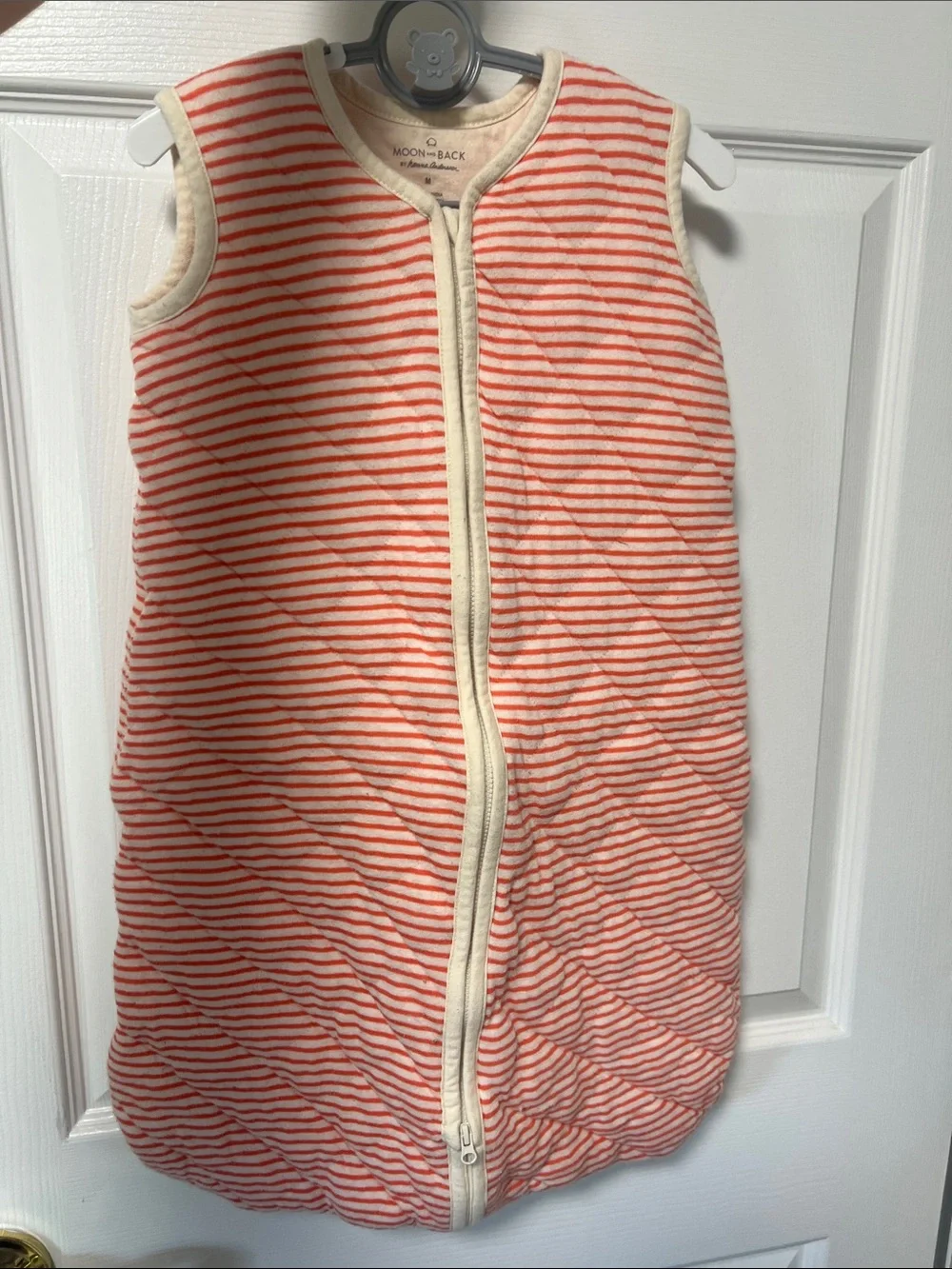 Moon & Back by Hanna Andersson Quilted Wearable Blanket Sleep Sack Medium - Picture 2 of 8